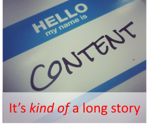 what is big content