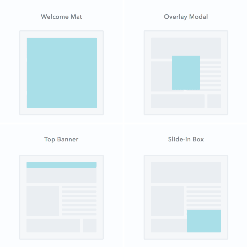 Popup Types 800